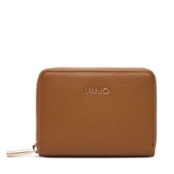 Portfel Liu Jo. Brązowe portfele Liu Jo, bez wzorów. Za 249.99 zł.