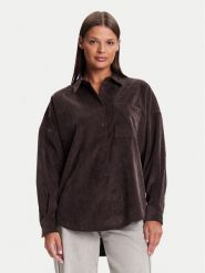 Vero Moda Koszula Sanne 10317194 Brązowy Oversize. Brązowe koszule Vero Moda, xs, bez wzorów, z syntetyku, bez kołnierzyka, bez ramiączek. Za 179.99 zł.