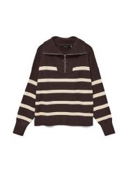 Vero Moda Sweter w kolorze brązowym rozmiar: S. Brązowe swetry Vero Moda, s, bez wzorów, bez ramiączek. Za 153.71 zł.