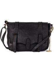 Mia Tomazzi Skórzana torebka "Cinisello" w kolorze czarnym - 24 x 22 x 11 cm rozmiar: onesize. Czarne torby na ramię Mia Tomazzi, bez wzorów, z materiału, na ramię, bez dodatków. Za 448.99 zł.