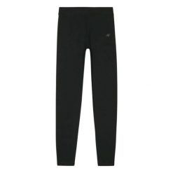 Legginsy Damskie WMM00TTIGF195. Czarne legginsy 4f, bez wzorów. Za 118.99 zł.