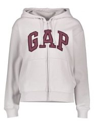 GAP Bluza w kolorze szarym rozmiar: M. Szare bluzy GAP, m, bez wzorów, bez kaptura. Za 108.49 zł.
