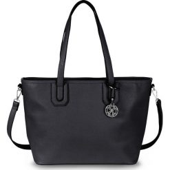 Torba shopper bonprix czarny. Czarne shopper bonprix, bez wzorów, bez dodatków. Za 99.99 zł.