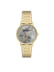 Armani Exchange Zegarek AX5586 Złoty. Żółte, analogowe zegarki Armani Exchange, złote. Za 699.99 zł.