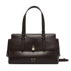 Torebka Armani Exchange. Brązowe torebki klasyczne Armani Exchange, bez wzorów, bez dodatków. Za 779.99 zł.