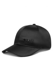 Guess Czapka z daszkiem V6RZ02 WL022 Czarny. Czarne czapki Guess, z aplikacjami, z poliesteru. Za 139.99 zł.