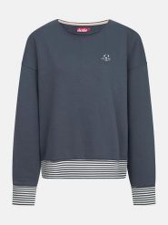 Derbe Bluza w kolorze granatowym rozmiar: L. Niebieskie bluzy Derbe, l, bez wzorów, z bawełny, bez kaptura. Za 236.61 zł.