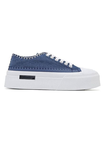 Sixth Sens Sneakersy w kolorze niebieskim rozmiar: 40. Niebieskie trampki Sixth Sens, bez wzorów, bez zapięcia. Za 98.95 zł.