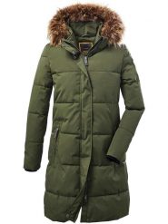 Killtec Płaszcz pikowany w kolorze khaki rozmiar: 46. Brązowe płaszcze Killtec, s, bez wzorów, bez kaptura. Za 460.12 zł.
