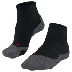 Krótkie skarpetki Falke TK2 Explore. Czarne skarpety Falke, bez wzorów, z elastanu. Za 155.00 zł.