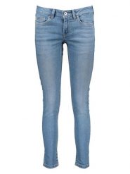 Pepe Jeans Dżinsy "Pixie" - Skinny fit - w kolorze błękitnym rozmiar: W29/L30. Niebieskie jeansy Pepe Jeans, l, z aplikacjami. Za 157.35 zł.