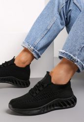 Czarne Buty Sportowe Eudiopis. Czarne obuwie sportowe Renee, bez zapięcia. Za 44.99 zł.
