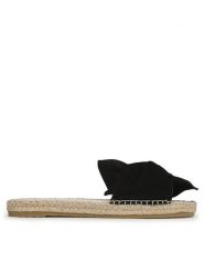 Manebi Klapki Sandals With Knot K 1.0 JK Czarny. Czarne klapki Manebi, bez wzorów, ze skóry, bez obcasa. Za 345.99 zł.