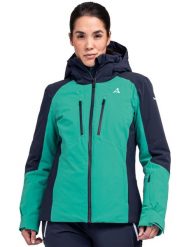 Kurtka narciarska damska Schöffel Naladas. Białe kurtki narciarskie Schöffel, s, bez wzorów, z elastanu, bez kaptura, narciarskie, primaloft. Za 2,499.99 zł.