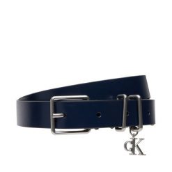 Pasek Damski Calvin Klein. Niebieskie paski Calvin Klein, bez wzorów. Za 269.99 zł.