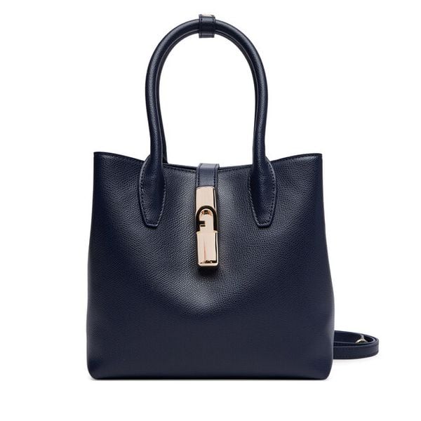 Torebka Furla. Niebieskie torebki klasyczne Furla, bez wzorów, bez dodatków. Za 858.99 zł.