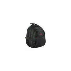Plecak na kółkach New Rebels Driver Pro czarny. Czarne plecaki Erima, bez wzorów, z materiału. Za 238.99 zł.