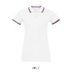 Damska koszulka polo Sol's Prestige. Białe koszulki polo SOL'S, s, bez wzorów, z bawełny, bez kołnierzyka, bez ramiączek. Za 150.50 zł.