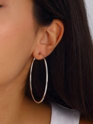 Nakkash Kolczyki-kreole rozmiar: onesize. Szare kolczyki Nakkash, srebrne. Za 43.95 zł.