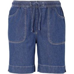 Cellbes Szorty ciemnoniebieski denim female niebieski 34. Niebieskie szorty Cellbes, bez wzorów, z denimu. W wyprzedaży za 39.00 zł.