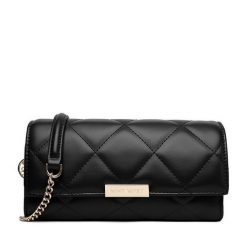 Torebka Nine West. Czarne torebki klasyczne Nine West, bez wzorów, bez dodatków. Za 179.99 zł.