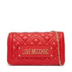 Torebka LOVE MOSCHINO. Czerwone torebki klasyczne Love Moschino, bez wzorów, bez dodatków. Za 639.99 zł.