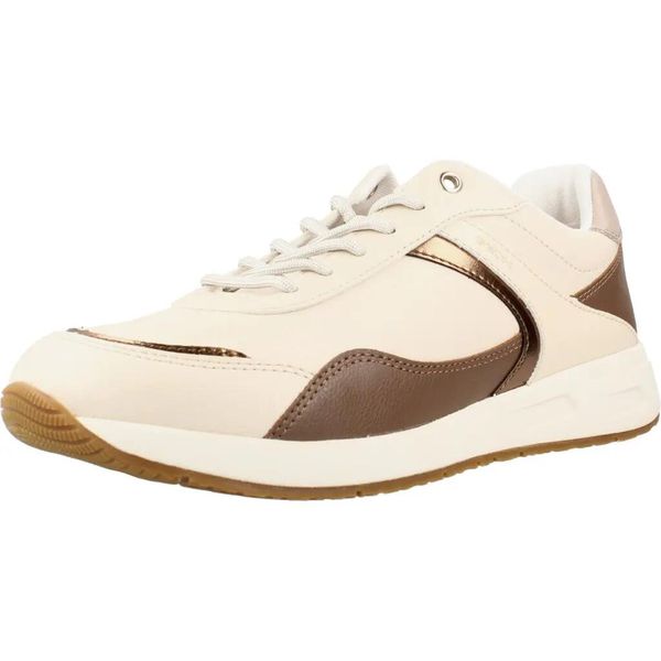 Buty GEOX D65NQA 0BC9B D BULMYA Beżowy. Brązowe trekkingi Geox, z syntetyku, na fitness i siłownię. Za 355.99 zł.