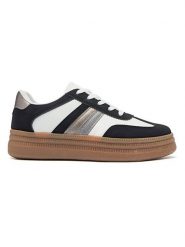 Sixth Sens Sneakersy w kolorze biało-czarnym rozmiar: 39. Białe trampki Sixth Sens, bez wzorów, bez zapięcia. Za 136.45 zł.