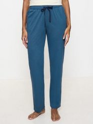 Triumph Spodnie dresowe "Mix & Match" w kolorze niebieskim rozmiar: 38. Niebieskie spodnie dresowe Triumph, bez wzorów, z bawełny. Za 72.95 zł.