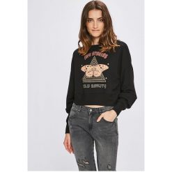 Femi Stories - Bluza Punk. Czarne bluzy Femi Stories, m, bez wzorów, z bawełny, bez kaptura. W wyprzedaży za 99.90 zł.
