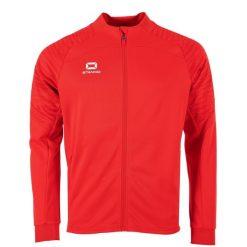Bluza dresowa zapinana na zamek błyskawiczny Stanno Bolt. Czerwone bluzy sportowe STANNO, s, bez wzorów, z dresówki, bez kaptura. Za 258.50 zł.
