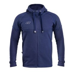 Bluza piłkarska dla dorosłych Zina Comodo Senior bawełniana. Niebieskie bluzy Zina, m, bez wzorów, z bawełny, bez kaptura. Za 231.20 zł.