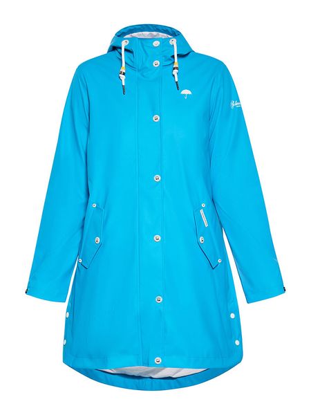 Schmuddelwedda Płaszcz przeciwdeszczowy w kolorze błękitnym rozmiar: XL. Niebieskie kurtki sportowe Schmuddelwedda, xl, bez wzorów, bez kaptura. Za 301.64 zł.