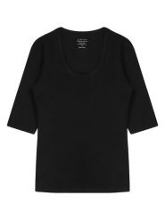 Claesens Koszulka w kolorze czarnym rozmiar: L. Czarne bluzki Claesen‘s, l, bez wzorów, z bawełny, bez kołnierzyka, bez ramiączek. Za 56.66 zł.