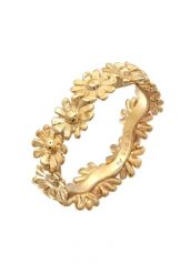 Elli Damska obrączka kwitnący kwiat Boho Look Trend w srebrze 925 Sterling Silver Pierścionki 1 ct Damski. Szare pierścionki Elli, srebrne. Za 303.99 zł.