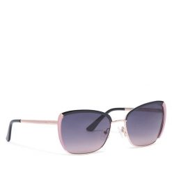 Okulary przeciwsłoneczne Guess. Żółte okulary przeciwsłoneczne Guess, z aplikacjami. Za 539.99 zł.