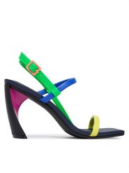 United Nude Sandały Zuma Strappy Hi 1101096816 Kolorowy. Sandały United Nude, bez wzorów, ze skóry, bez obcasa, na słupku, bez zapięcia. Za 1,159.00 zł.