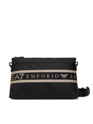 EA7 Emporio Armani Torebka 7W000357 AF13709 UC001 Czarny. Czarne listonoszki EA7 Emporio Armani, bez wzorów, z materiału, bez dodatków. Za 529.99 zł.