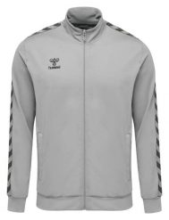 Bluza sportowa dresowa Hummel NELLY ZIP JACKET damska. Szare bluzy Hummel, l, bez wzorów, z dresówki, bez kaptura. Za 89.00 zł.