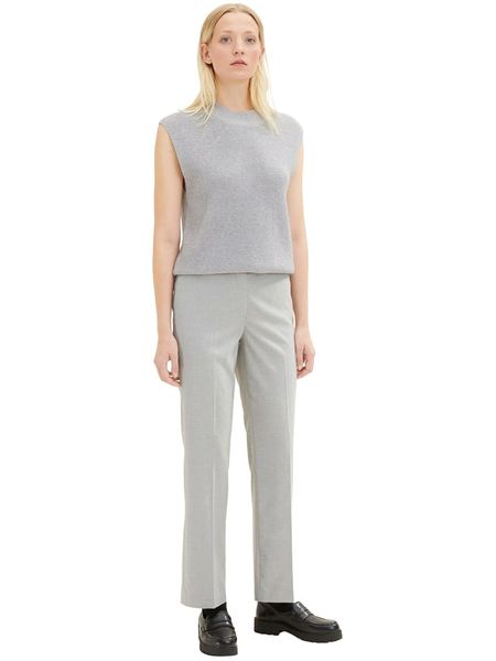 Tom Tailor Spodnie w kolorze szarym rozmiar: 38/L32. Szare spodnie materiałowe Tom Tailor, na co dzień, l, bez wzorów, z materiału, z podwyższonym stanem. Za 113.99 zł.