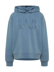 ELBSAND Bluza "Tonje" w kolorze niebieskim rozmiar: M. Niebieskie bluzy ELBSAND, m, bez wzorów, z kapturem. Za 161.07 zł.