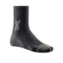 Skarpetki biegowe X-Socks Run Perform Crew. Szare skarpety X BIONIC, bez wzorów. Za 165.00 zł.
