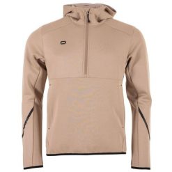 Bluza treningowa zapinana do połowy Stanno Plaza. Brązowe bluzy STANNO, s, bez wzorów, z kapturem. Za 317.50 zł.
