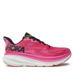 Buty do biegania Hoka. Czerwone obuwie sportowe HOKA, bez zapięcia, do biegania. Za 599.99 zł.
