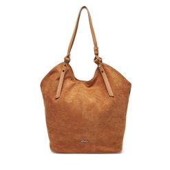 Torebka JENNY. Brązowe torebki klasyczne Jenny, bez wzorów, bez dodatków. Za 129.99 zł.