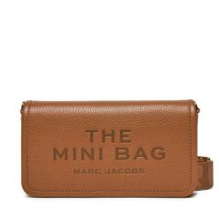 Torebka Marc Jacobs. Brązowe listonoszki Marc Jacobs, bez wzorów, bez dodatków. Za 969.99 zł.