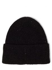 Marie Lund Czapka Kobiety czarny, ONE SIZE. Czarne czapki Marie Lund, z aplikacjami, z dzianiny. Za 119.95 zł.