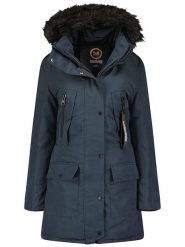 Maison Montaigne Parka "Cormai" w kolorze granatowym rozmiar: S. Niebieskie parki Maison Montaigne, s, bez kaptura. Za 339.00 zł.