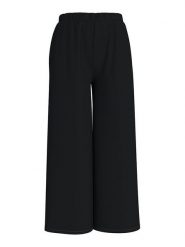 Vila Kuloty "Siffi" w kolorze czarnym rozmiar: S. Czarne spodnie materiałowe Vila, s, bez wzorów, z materiału, z podwyższonym stanem. Za 79.59 zł.