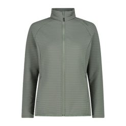 Bluza damska turystyczna CMP 34G2346. Zielone bluzy CMP, l, bez wzorów, bez kaptura. Za 297.50 zł.